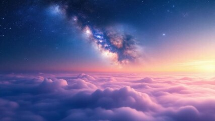 Celestial cloudscape - Powered by Adobe