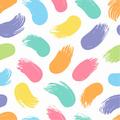 Colorful and vibrant polka dot pattern
3