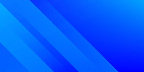 Fototapeta premium Abstract blue background with diagonal lines. Dynamic shapes composition. Vector illustration