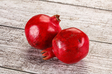 Fresh sweet juicy pomegranate fruit
