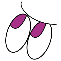 じろっ（桃色）