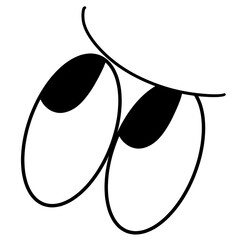 じろっ（黒色）