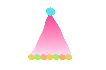 パーティーハット　ピンク 
