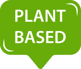 Plant based icon healthy food symbol vegan badge, vegetarian sign for graphic design, logo, website, social media, mobile app, ui
