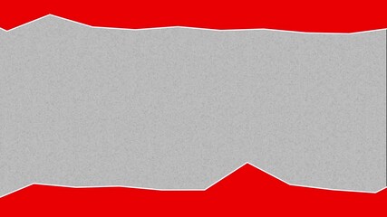 Abstract geometric background with jagged gray texture, bold red base, and vibrant top design - Powered by Adobe