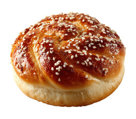 Baking delicious sesame buns at home kitchen food warm isolated on transparent background