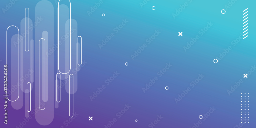 Aufkleber abstract background with modern overlapping geometric shapes and dynamic dots. graphic design elemen