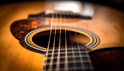 Close-up acoustic guitar (7)