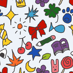 holiday seamless pattern