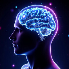 Obraz premium DIGITAL BRAIN