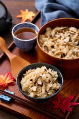 きのこご飯｜しめじ・椎茸・舞茸・えのきの炊き込みご飯