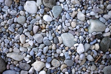 stones on the beach