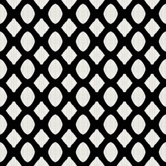 Naklejka premium Seamless metal grid geometric pattern texture with circles illustration