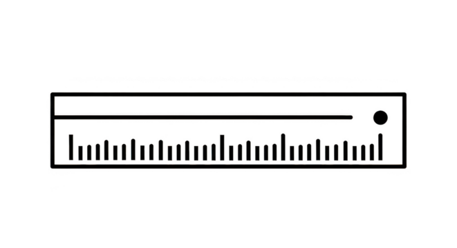 Audio Level Meter Outline Icon