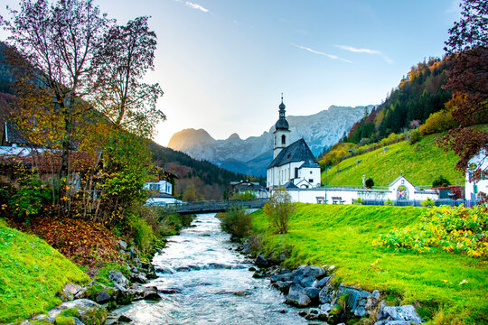 The Malerwinkel Viewpoint in Ramsau - Germany