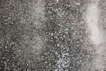 gray wall with cement