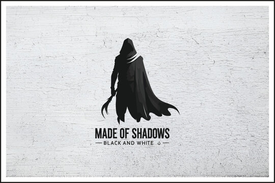 Made of Shadows &ndash; Dark Camping Vibes,
Mysterious Hooded Spirit in the Woods,
Shadow Figure Forest Adventure,
Black Forest Camping Aesthetic