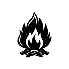 campfire bonfire icon 