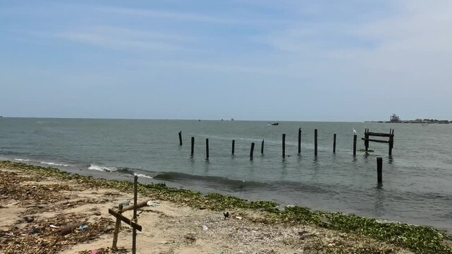 Fort Kochi Beach in Kerala, India