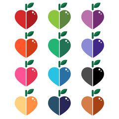 fruit and heart
