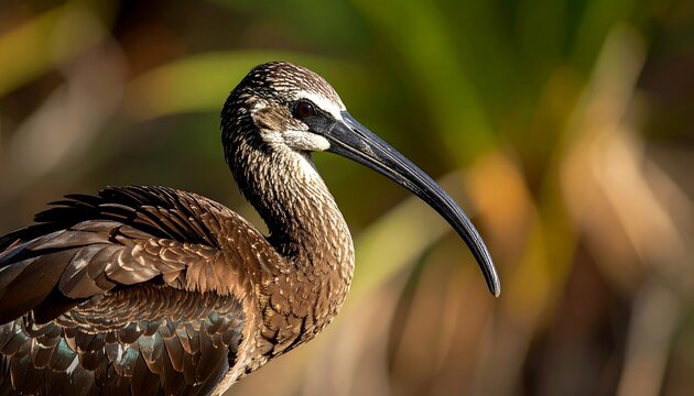 Close-up profile of a bird