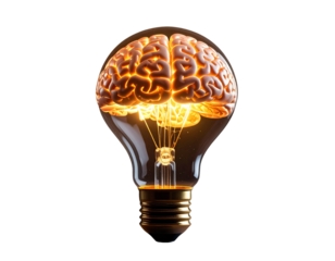 High resolution, conceptual stock photo capturing a cleverly designed bulb, shaped in