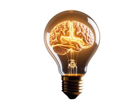  High resolution, conceptual stock photo capturing a cleverly designed bulb, shaped in 