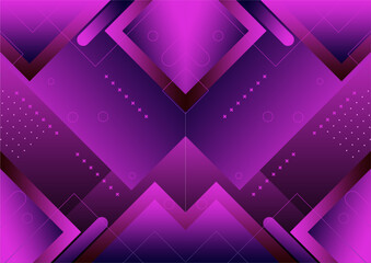 A beautiful abstract color combination with a geometric background. A dynamic composition of shapes. A cool background design for a poster. Vector illustration.