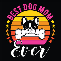 Dog T Shirt Print Template, Typography Design For Shirt, Mugs, Iron, Glass, Stickers, Hoodies, Pillows, Phone Cases, etc