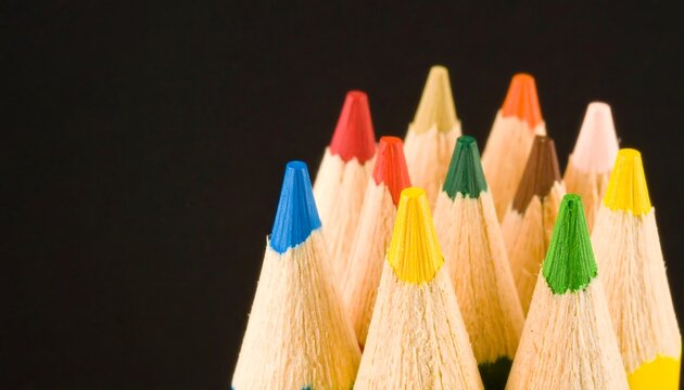 Close-up of colorful pencils (1)