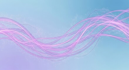 Abstract Flowing Lines Design.