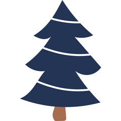 Hand drawn Winter Tree