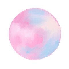 Obraz premium ピンクの円