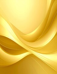 Fototapeta premium Gold flowing abstract waves