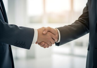 Business Deal Handshake Agreement.