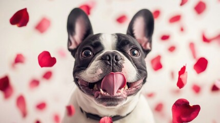 Happy Frenchie Valentines Day.