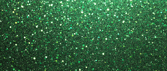 Green color shimmer background 
