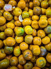 Fresh Oranges Citrus Fruit Pile