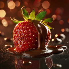 strawberry and chocolate