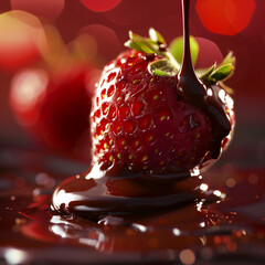 strawberry and chocolate