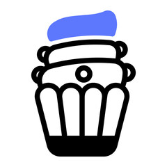 This Cupcake icon is suitable for Father's Day, Family bonding, etc