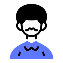 This Father icon is suitable for Father's Day, Family bonding, etc
