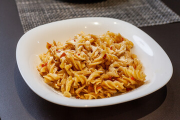 pasta with cheese 