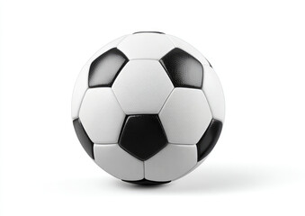 Obraz premium Soccer ball, black and white, studio shot (1)