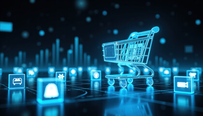 Digital Shopping Cart Concept