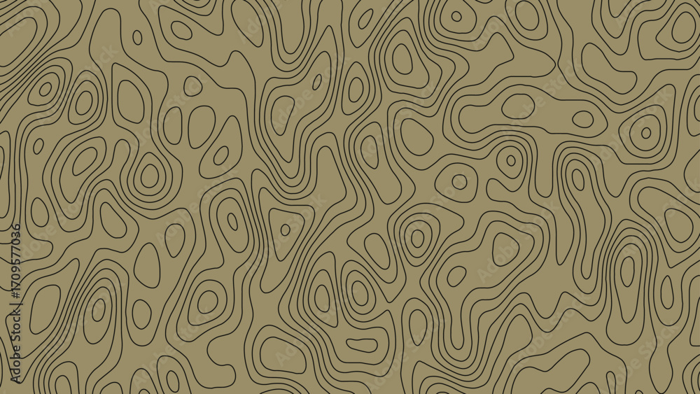 Poster background of the topographic map. topo map with elevation. geographic line mountain relief. vector 