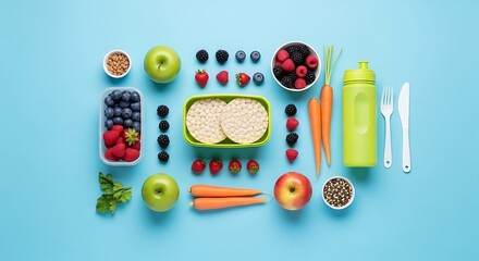 Healthy Balanced Lunchbox Ideas.