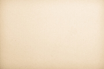 Old paper vintage texture surface for background. Recycle pale brown paper texture, Cream color recycled kraft paper texture blank with copy space for text.