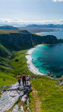 Venture to Matind Mountain for breathtaking panoramas of Bleik beach and the serene Norwegian coastline. Nature lovers can explore scenic trails and discover stunning landscapes.