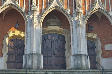 View of St. Joseph Church, Krakow, Poland